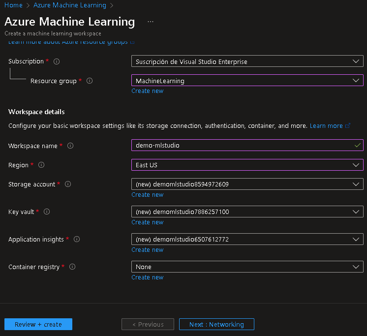 regression model of house renting Azure AutoML