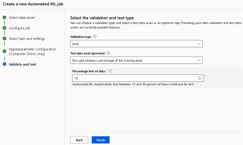 regression model of house renting Azure AutoML