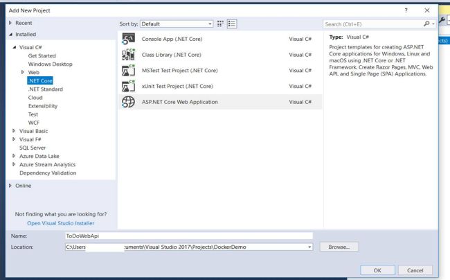 Build And Deploy ASP.NET WebAPI Using Docker