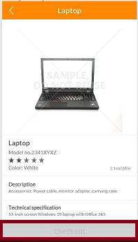 Laptop details