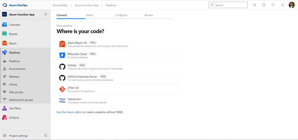 Build CI/CD Pipeline For Azure Container Instances