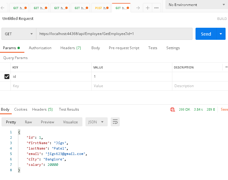 CRUD Operation With .NET Core 3.1 And Entity Framework Core