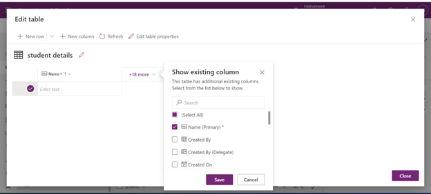 Build Form and Connect to table data
