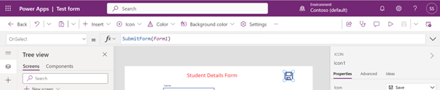 Build Form and Connect to table data