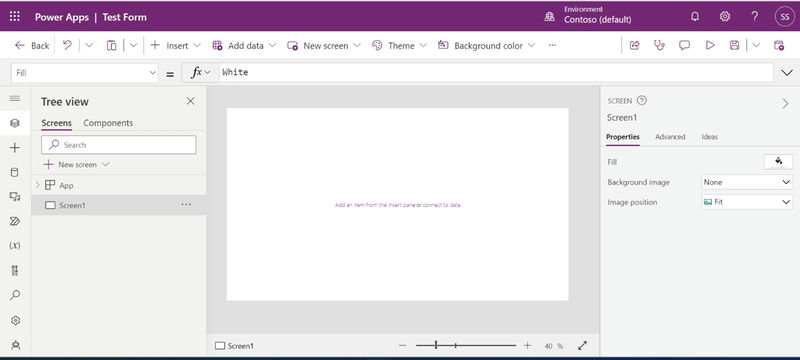 Build Form and Connect to table data