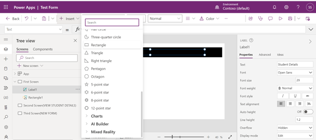 Build Form and Connect to Table Data in Power Apps