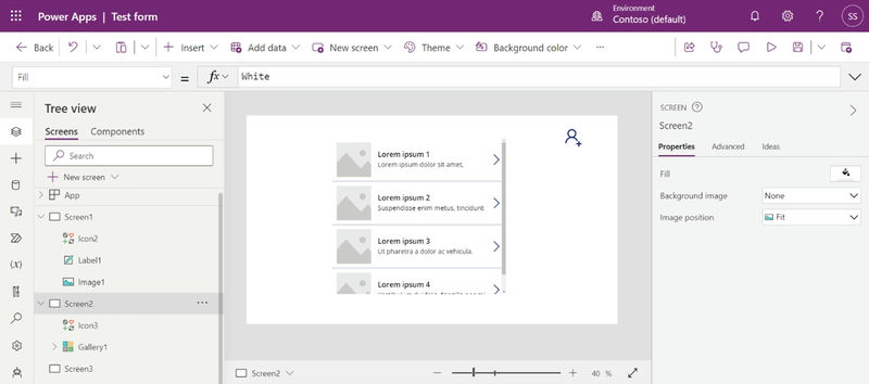 Build Form and Connect to Table Data in Power Apps