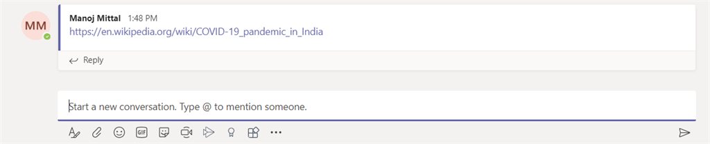 Build Link Unfurling Messaging Extension Using Microsoft Teams App