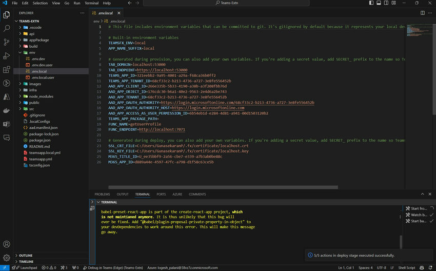 Build Microsoft Teams Tab Extensions with React Fluent UI