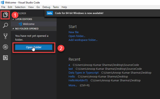 Build Or Set Up Your First Angular App With Visual Studio Code
