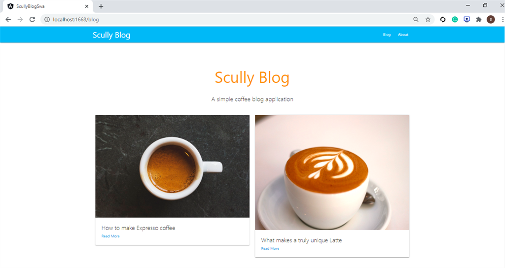 Build Simple Blog Using Angular + Scully + Materialize + Netlify