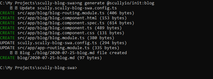 Build Simple Blog Using Angular + Scully + Materialize + Netlify