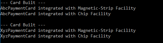 Builder Design Pattern Using C# Sample