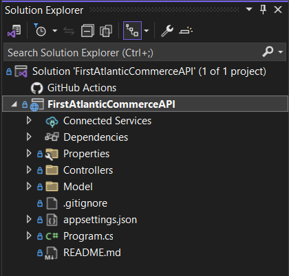 First Atlantic Commerce API Project Structure