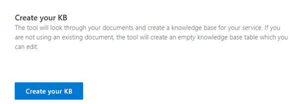Building A QnA Maker Bot