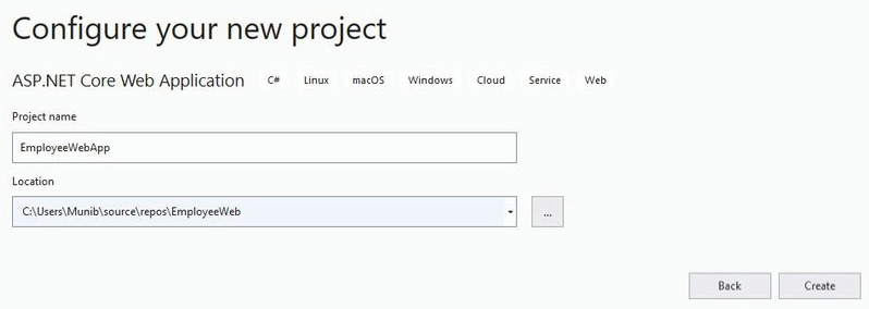 Building a .NET Web Application