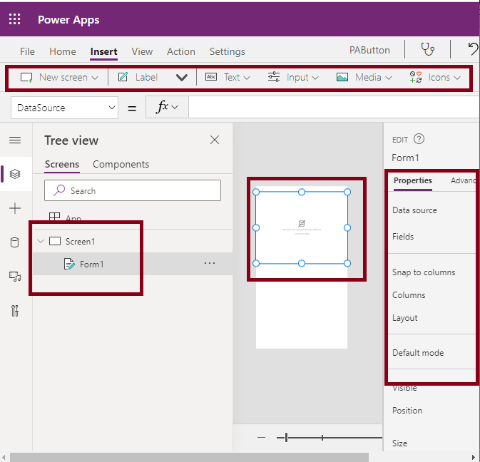 Button Control In Power Apps