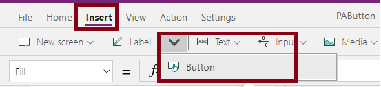 Button Control In Power Apps