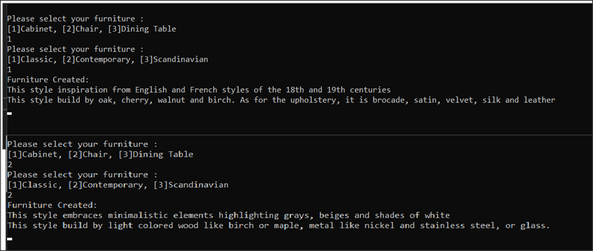 C# Abstract Factory Design Pattern With Code Example