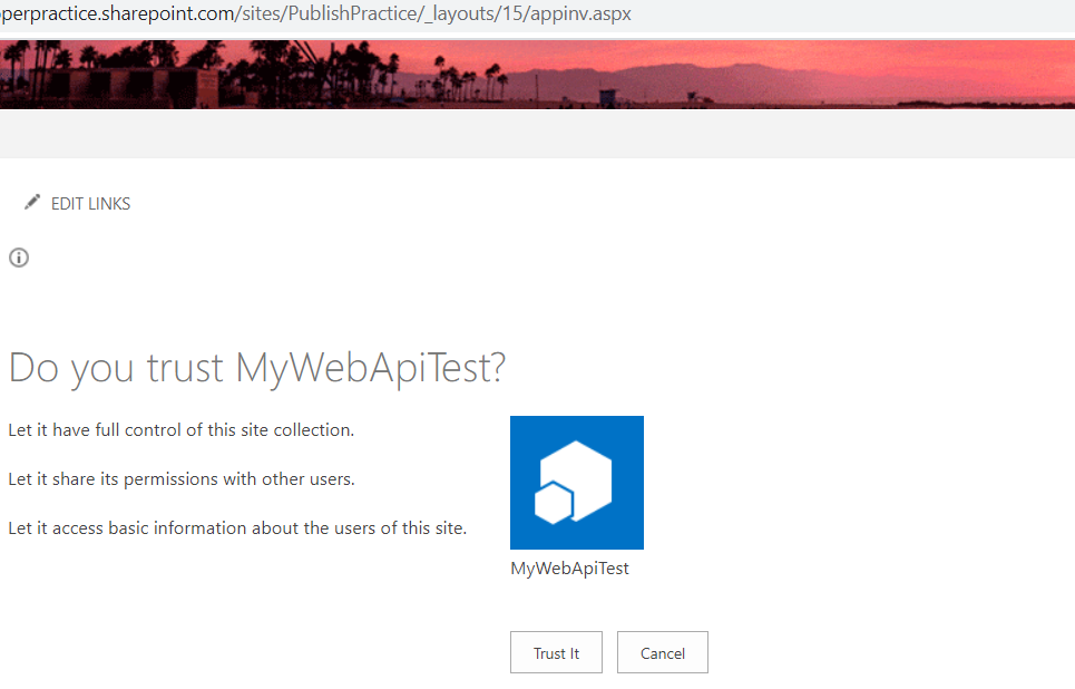 Concept Of WebAPI And Registering Custom App Using Client ID And Client Secret