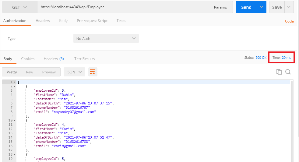 Caching Mechanism In ASP.NET Core