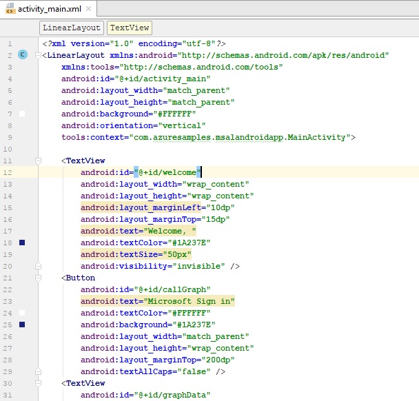 Graph API Using Android Application