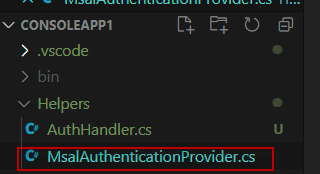 Calling Graph API Via Console Application Using .NET 5