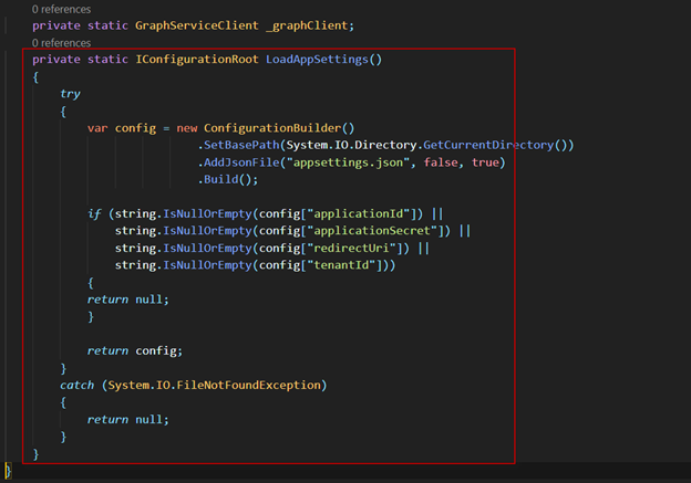Calling Graph API Via Console Application Using .NET 5
