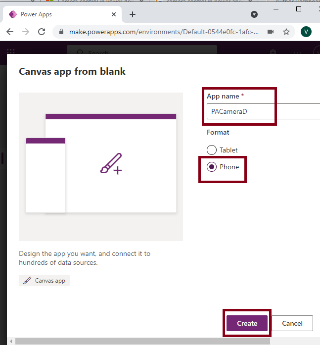 Camera Control In Power Apps
