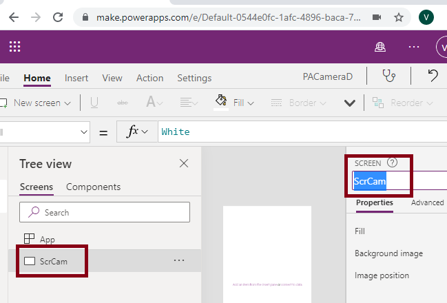 Camera Control In Power Apps