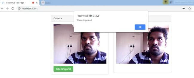 Capturing Image from Web Cam 