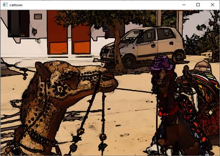 Cartoon Effect And Pencil Sketch Using Open CV In Python