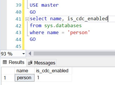 Change Data Capture - CDC with SQL server