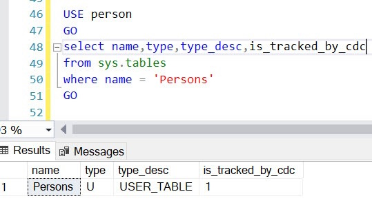 Change Data Capture - CDC with SQL server
