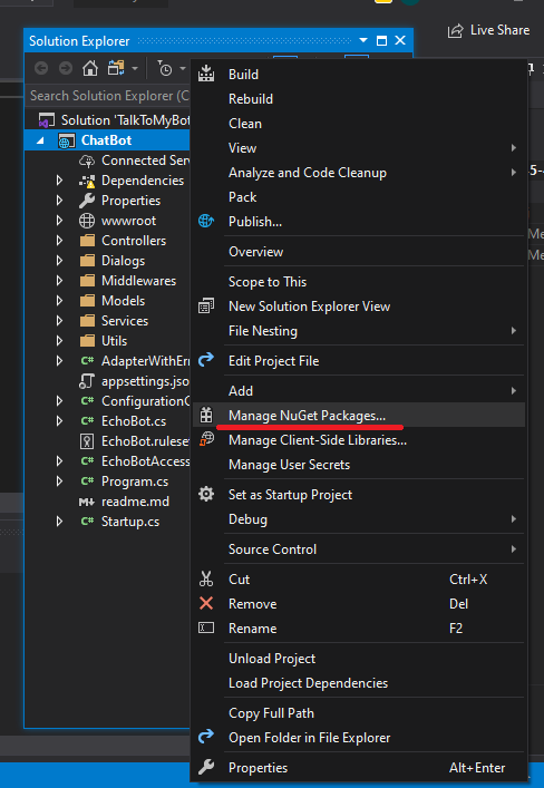 Chatbot Image Recognization