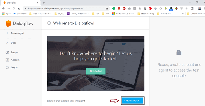 Chatbot Using Microsoft's Bot Framework And Dialog Flow API