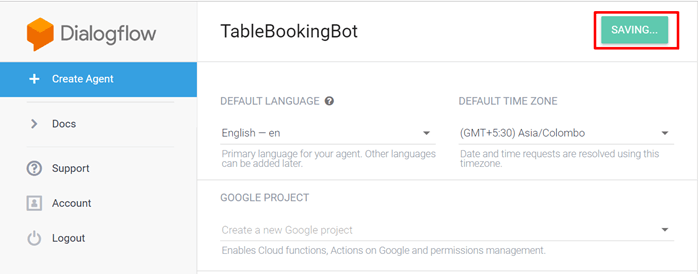 Chatbot Using Microsoft's Bot Framework And Dialog Flow API