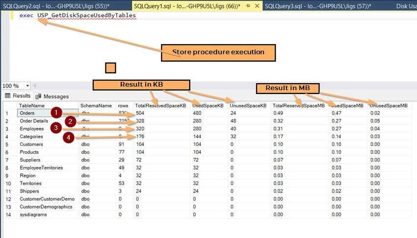 SQL 报告