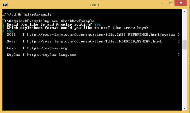 CheckBox Example In Angular 8 Using Web API And SQL Server