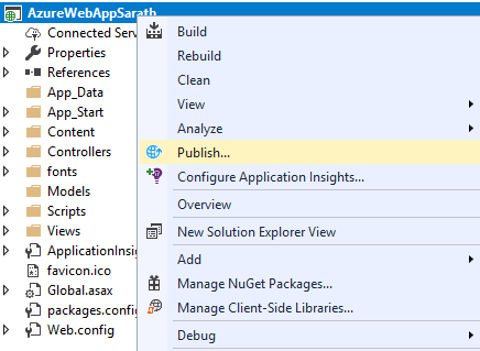 CI-CD in Azure Web Apps using Azure DevOps and Visual Studio