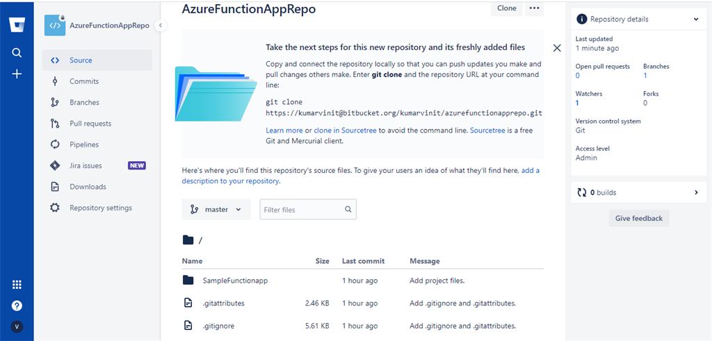 CI/CD Implementation For An Azure Function App Using Atlassian Bamboo Server