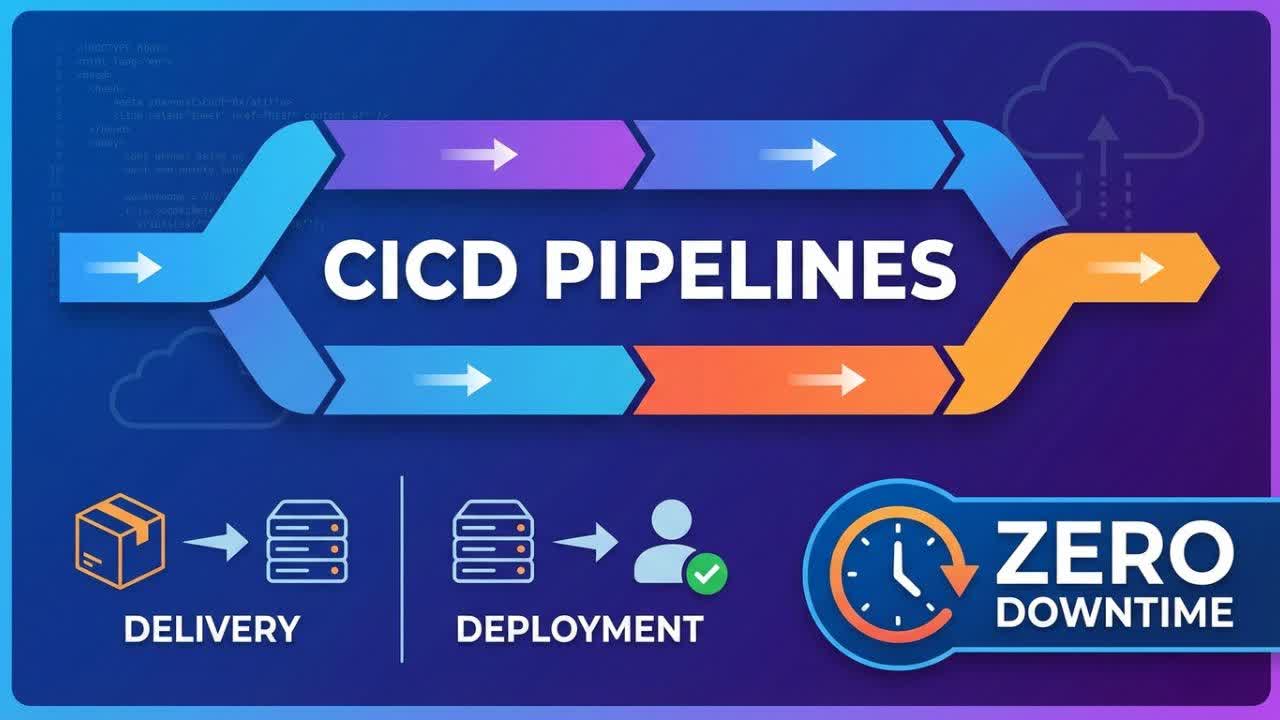 CI/CD Pipelines Explained: Delivery vs. Deployment & Zero Downtime