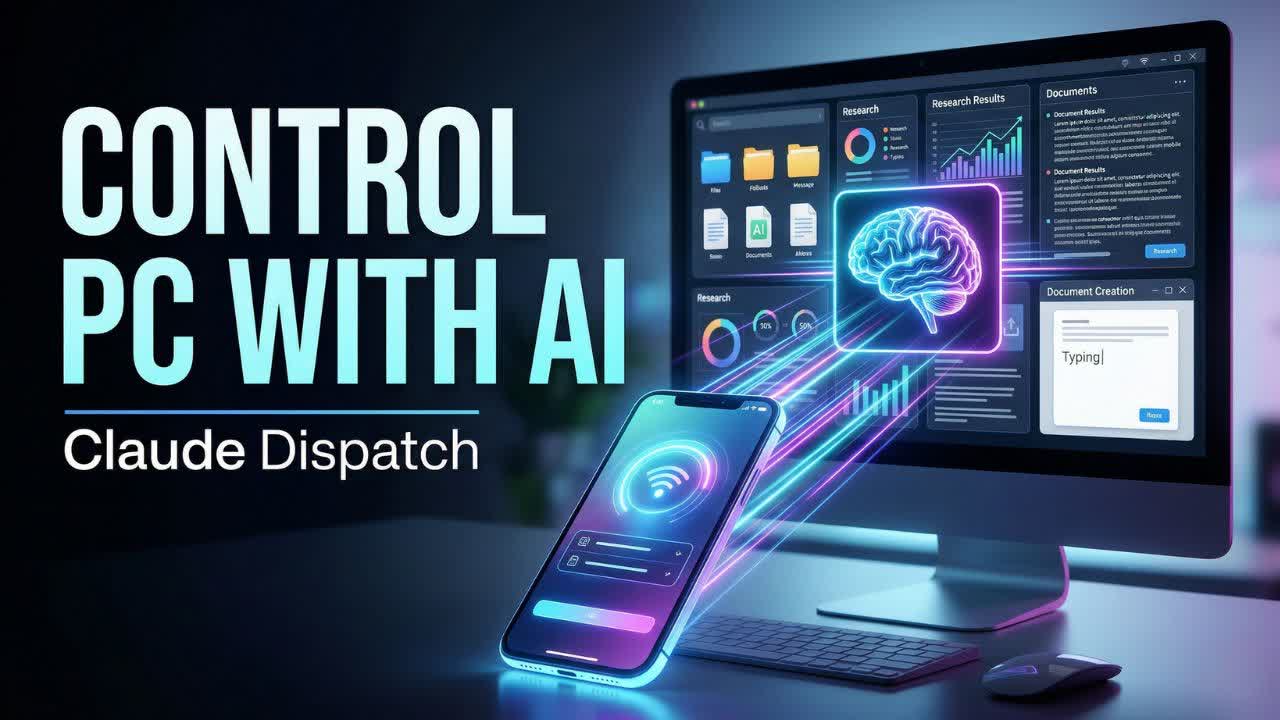 Claude Dispatch AI Agent Explained: Control Your PC from Phone