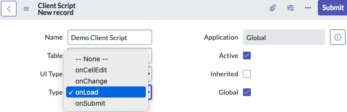 Client Script - OnChange with Realtime Scenarios and Use Cases