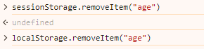 removeItem()