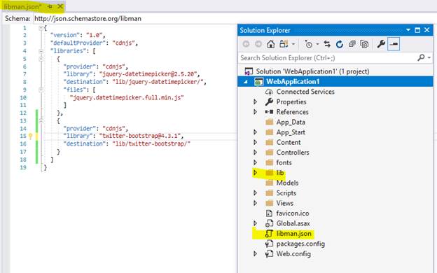 Client-Side Package Management With Library Manager In Visual Studio