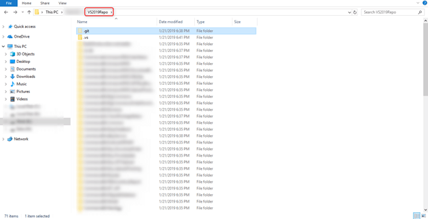 Clone Project With Visual Studio 2019
