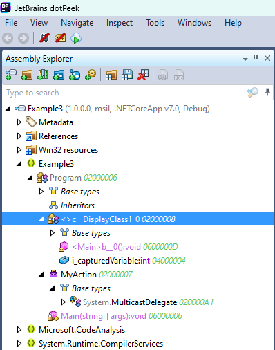 decompiling function