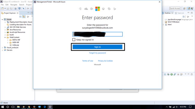 Publish Azure Cloud Service