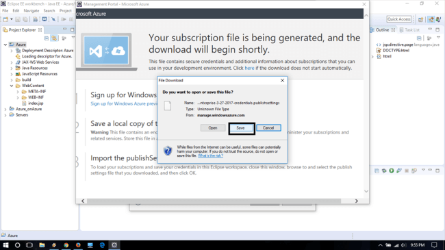 Publish Azure Cloud Service